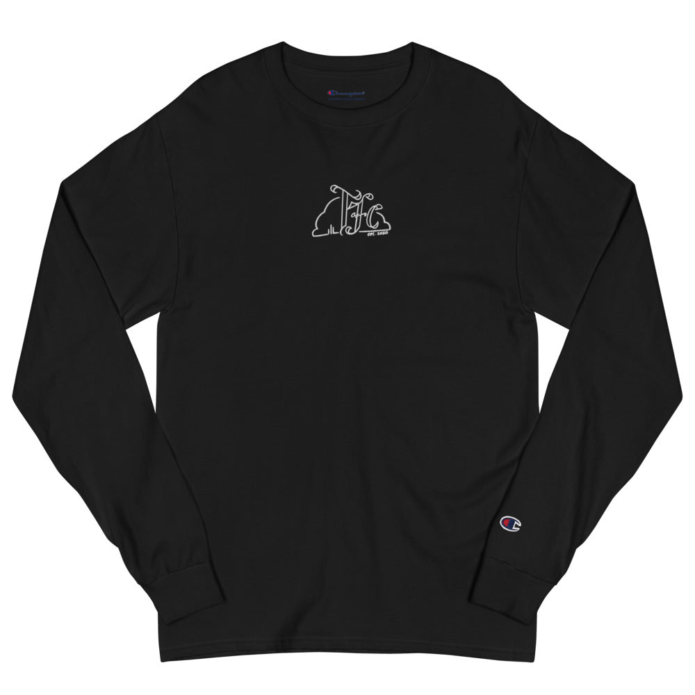 Limited Edition "Classic Black" -- Champion Long-Sleeve Shirt