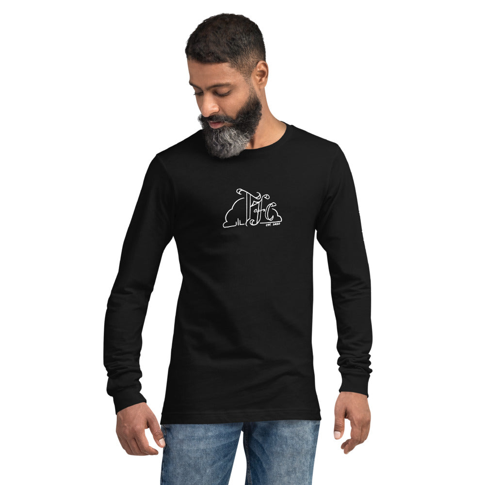 "Classic Black" -- Premium Long-sleeve Shirt