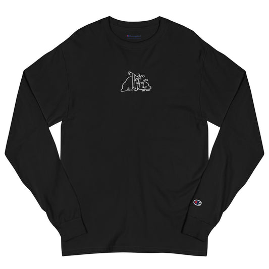 Limited Edition "Classic Black" -- Champion Long-Sleeve Shirt